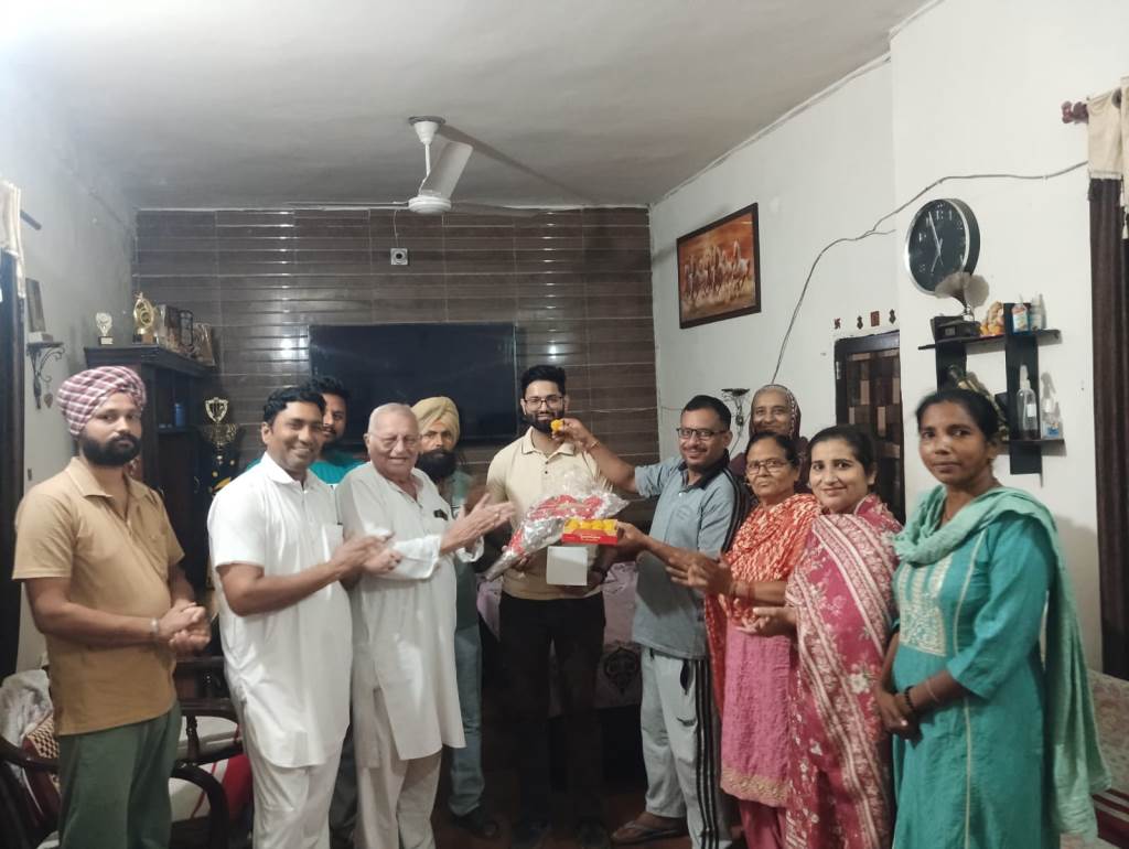 Thanks to MP Dr Raj Kumar for appointing Aditya Sharma as Block President Praveen Soni Numberdar